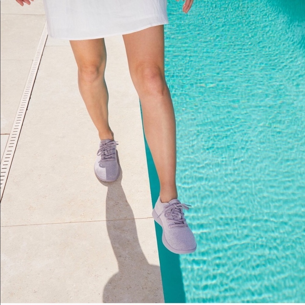 • Allbirds • Wool Runners Sneakers Lavender 10
